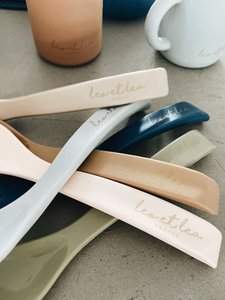 Silikonlöffel, 5 verschiedene Farben