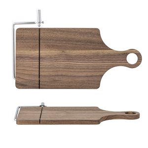 Feras Cheese Utensils, Brown, Walnut