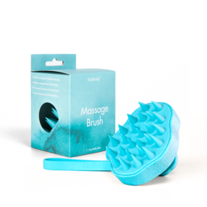 Head massage brush light blue - Bellody® (1 piece - Seychelles Blue)