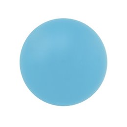 A round, blue jade pendant with a gemstone design.