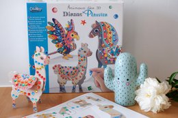 3D dekorative dyr "Peruvianske Diams"
