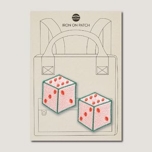 Strijkapplicatie - roll the dice