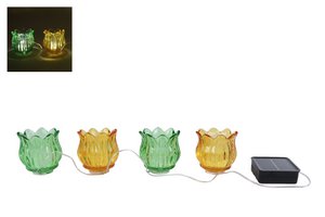 Lichtsnoer groen/geel 35x15x7cm