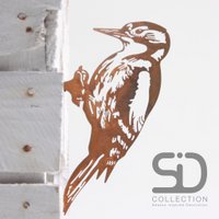 Spait metal 12x17 cm with thread
