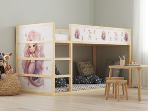 Bed Sticker - Kura Bed | Mermaid