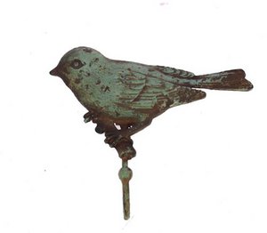 Haakje Vogel Turqoise