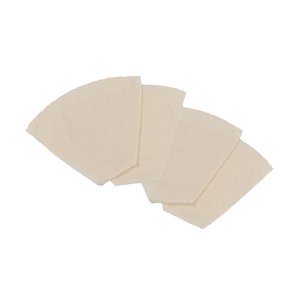 Set of 4 reusable cotton coffee filters Fackelmann