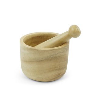 Mortar and pestle aca 10cm blond