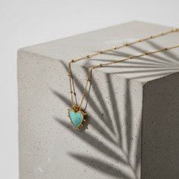 GIOIOSA – Gold Plated Heart Necklace