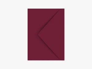 Umschlag / Grape Red