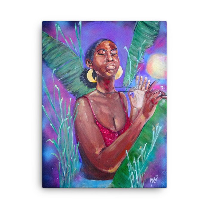 "On My Mind" Canvas