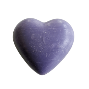 Heart Soap 7cm Lavender