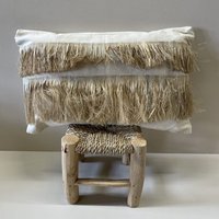 Cushion cotton fringe grass