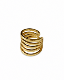 BAGUE MULTIPLE – Ear Cuff Anneaux Multiples Or