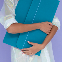 Art Bag - Petrol x Ice Blue