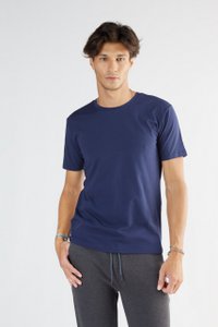 2218-027 | Men's Basic T-Shirt - Dark Blue