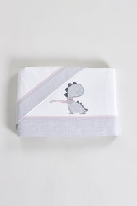 Dinosaur Flannel Embroidered Baby Sheets Set