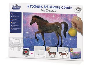 Riesige Kunstschablonen „Pferde“