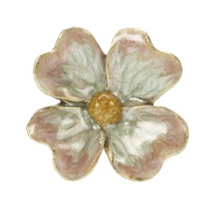 Türknauf Blume rosa/weiß