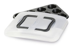 Bake Away - Muffinform mit Deckel 12 Stück