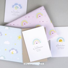 Geschenkpapier Regenbogen Leonie