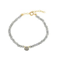 LABRADORITA DROP Bracelet