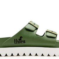 thies 1856 ® Ecofoam Plateau Sandal vegan khaki