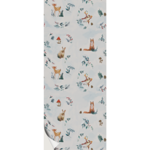 Woodsy - Tapete Kinderzimmer in Farbe