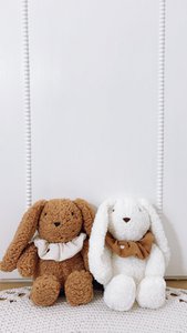 Kuscheliger Spielzeughasen mit knackig