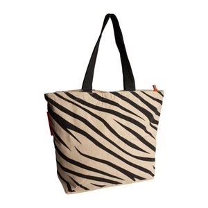 Nachhaltiger Shopper - NoMorePlastic - Zebra