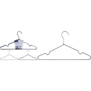 Metal coat hanger set of 3 pieces