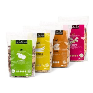 Blacksmith - 4er-Pack Smoke Chips Mix - Apfel, Eiche, Akazie, Kirsche