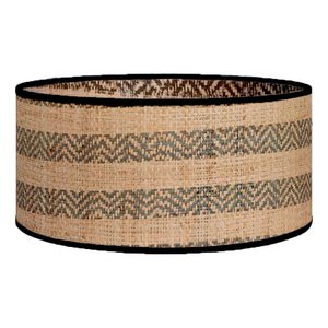 Green Wave Raffia plafondlamp