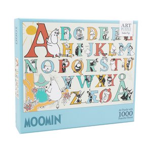 Moomin - Kunstpuzzel - 1000 stukjes - ABC