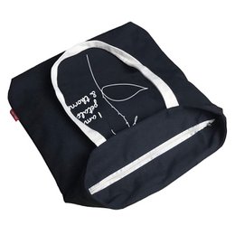 Totebags. Bolso grande model "JEG ER KRONBLADER OG TORNE"