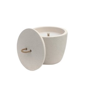 Leeff Outdoor Candle Olivier white