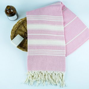 Trimita Sultan Turkse handdoek - roze