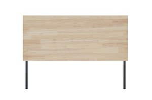 HOOFDBORD BED 100 INDUSTRIEEL NORDISH EIKEN / ZWART OK1230 (8444)