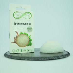 Konjac Sponge 100% Natural Face and Body - In Box | Several Models to Choose from