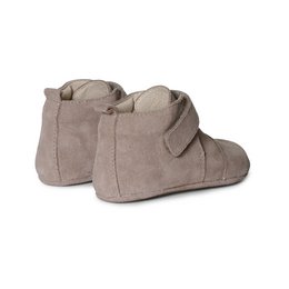 Klassische Wildlederstiefel - Taupe