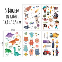 Children's tattoos - motif "Explorer"