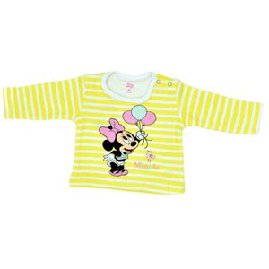 Disney Minnie Mouse Langarmshirt für Mädchen, Gelb