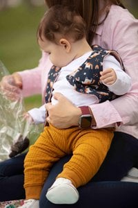 Doppelseitige Wendeweste - Regenbogen-Einhorn