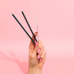 Mulepose til makeupbørster, sugerør og mere