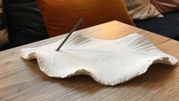 White Leaf incense burner