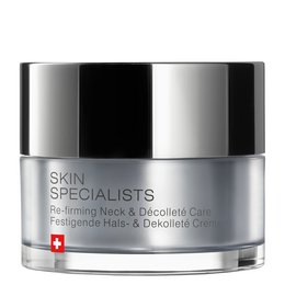 Firming neck and décolleté cream with skin-nourishing ingredients.