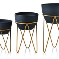 SWEN Set mit 3 Bezügen 36 x 60,5/31 x 49,5/27 x 39,5 cm