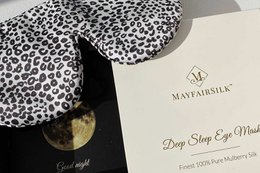 Leopard Seidenschlafmaske