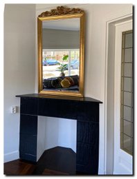 Miroir Rufino Or Antique
