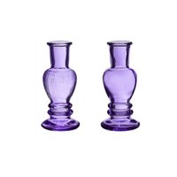 Candlestick / Vase Venice Purple 11.3 cm